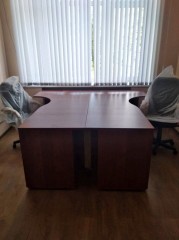 Угловые офисные столы для персонала